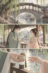 古风绢彩参考样张